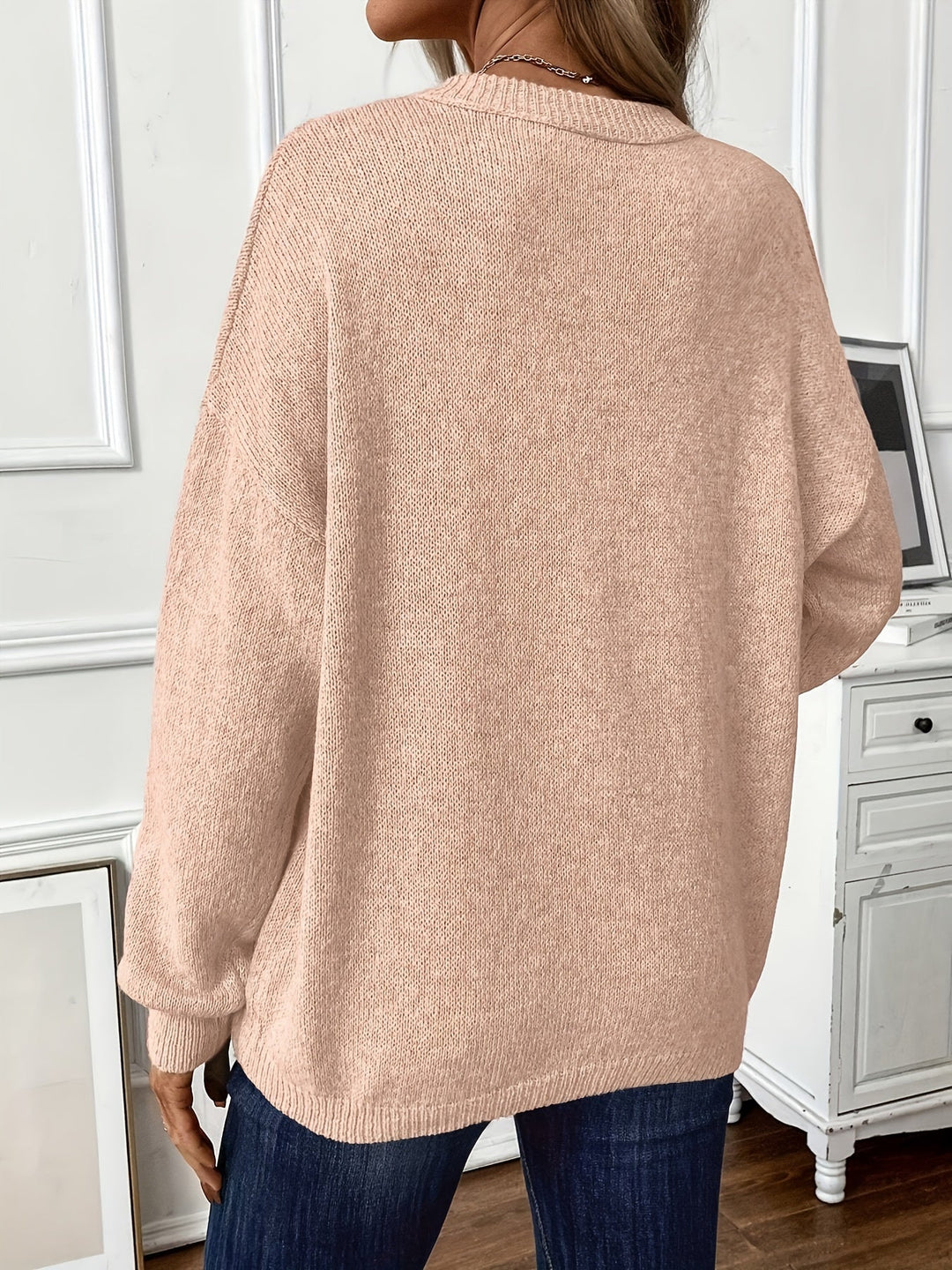 Benedetta | Soft Knit Sweater with Side Slits