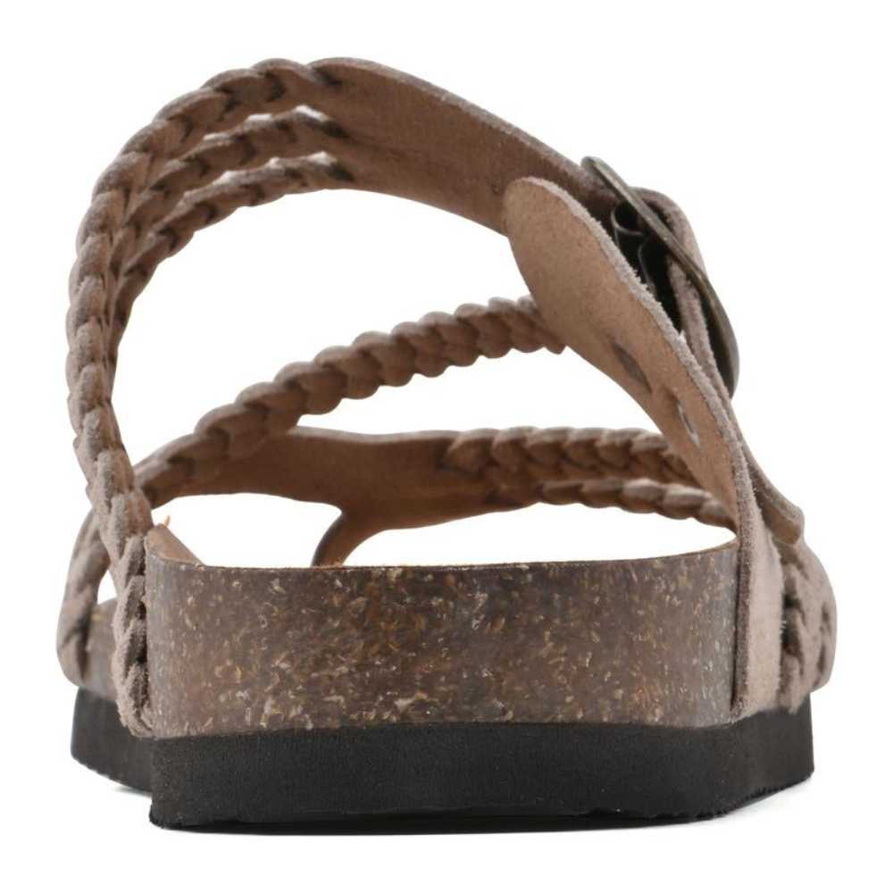 Gloria - Braided Cork Sandals