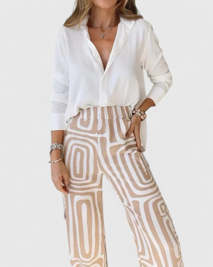 Priscilla | Elegant Two-Piece Set (INCLUDING A FREE BELT)