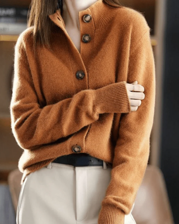 Carla | Retro Cashmere Cardigan
