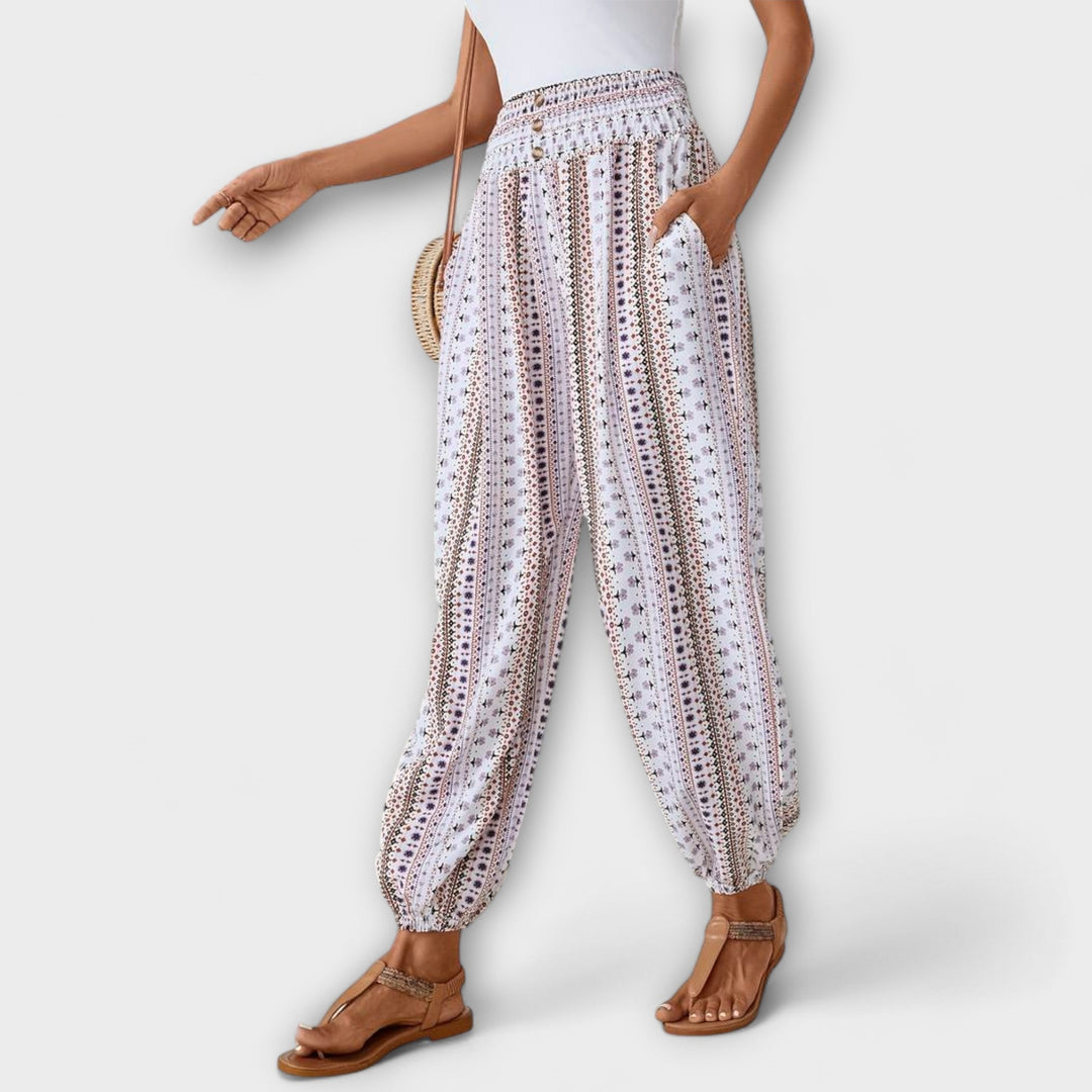 Viviana | Ethnic Graphic Pants