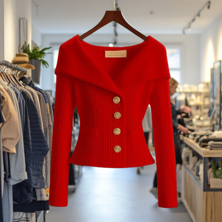 Flora | Soft Knit Blouse