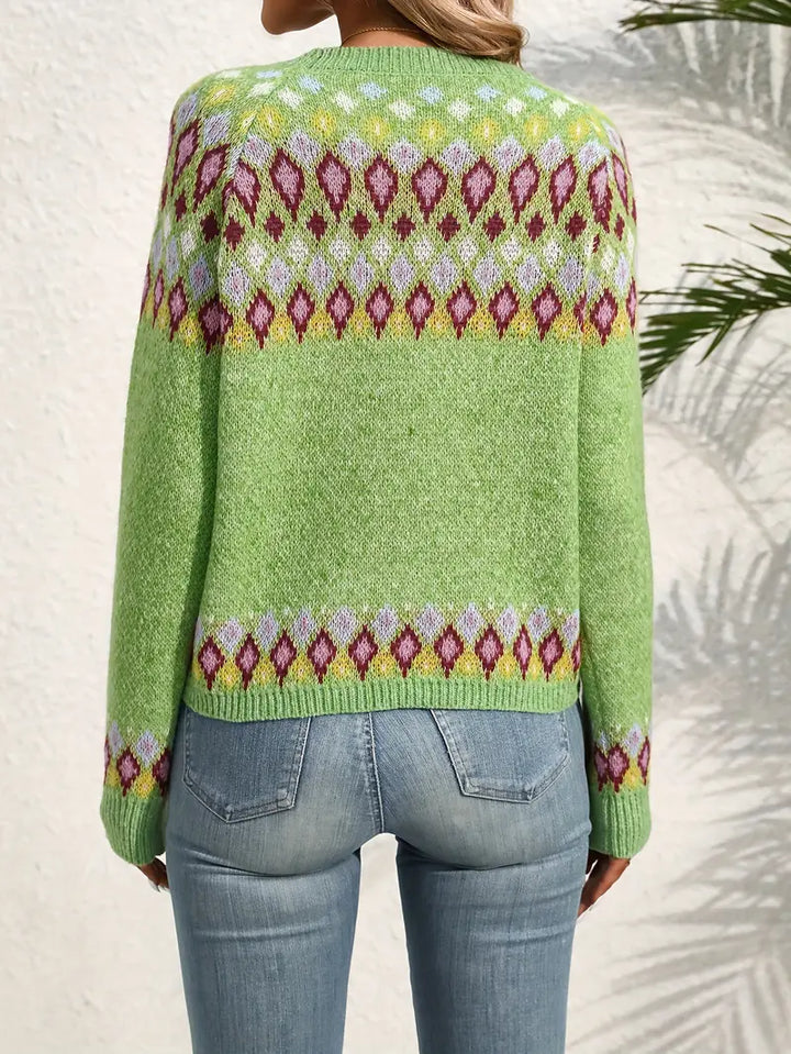 Nerina | Vintage-Inspired Island Sweater