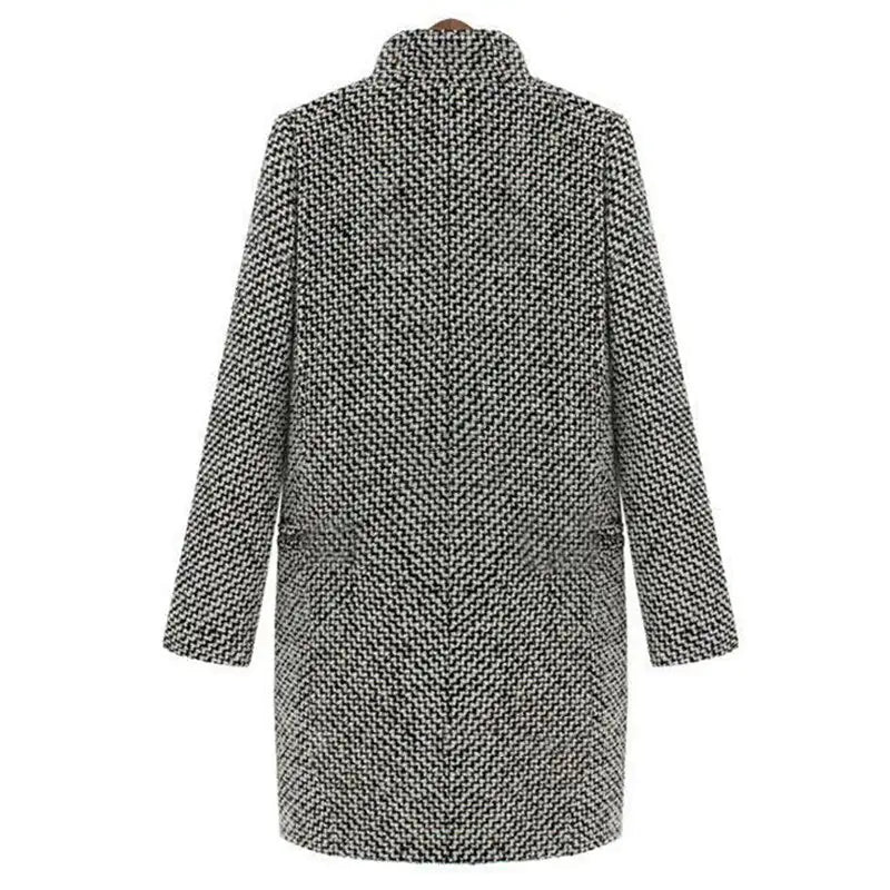 Adriana | Long Fabric Coat
