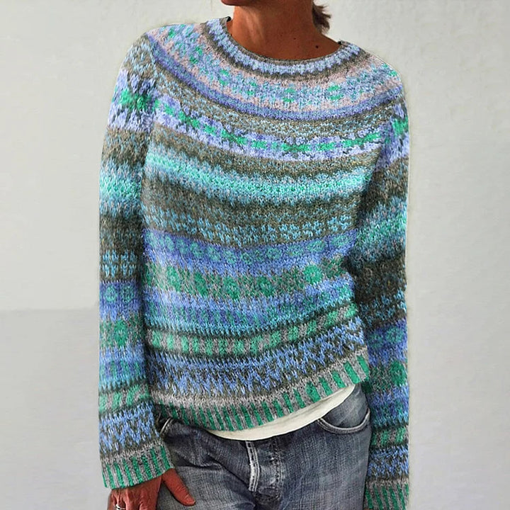 Iris | Vintage-Inspired Island Sweater