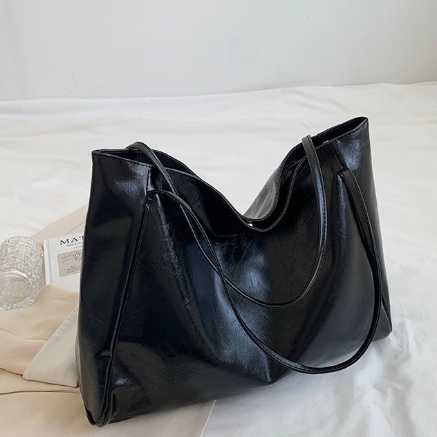 Gelsomina | Glossy Leather Handbag