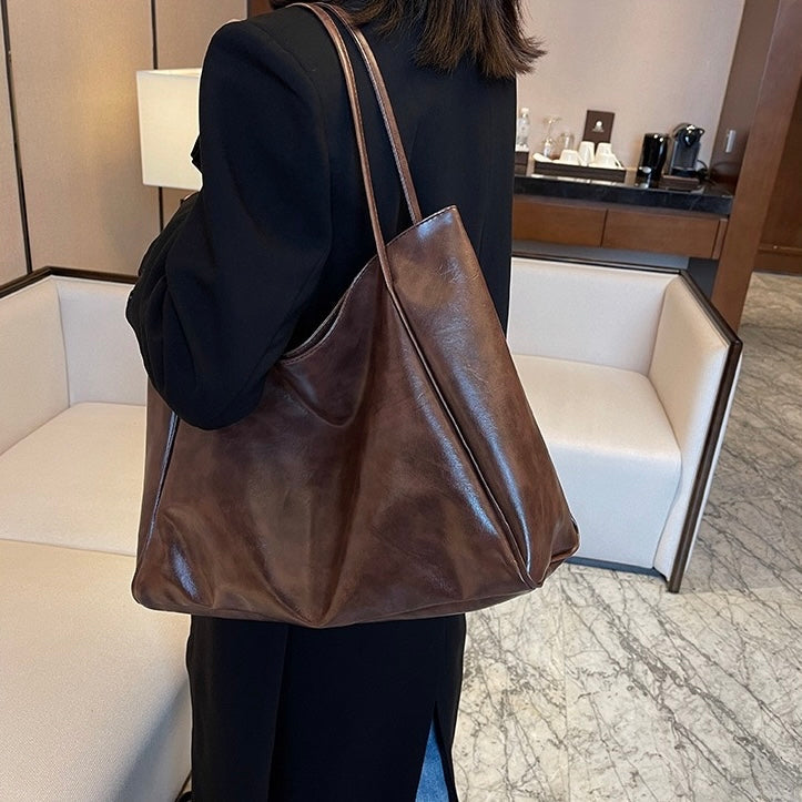 Gelsomina | Glossy Leather Handbag
