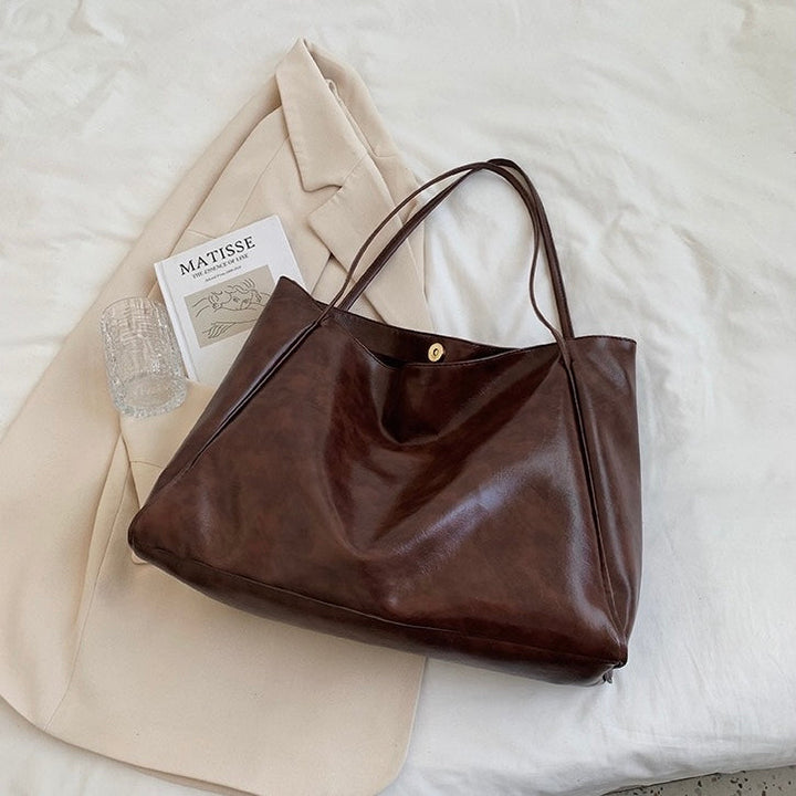 Gelsomina | Glossy Leather Handbag