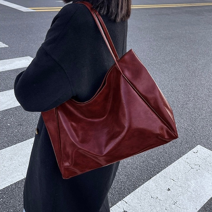 Gelsomina | Glossy Leather Handbag