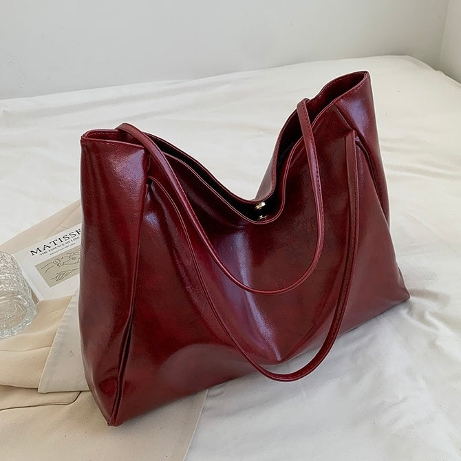 Gelsomina | Glossy Leather Handbag