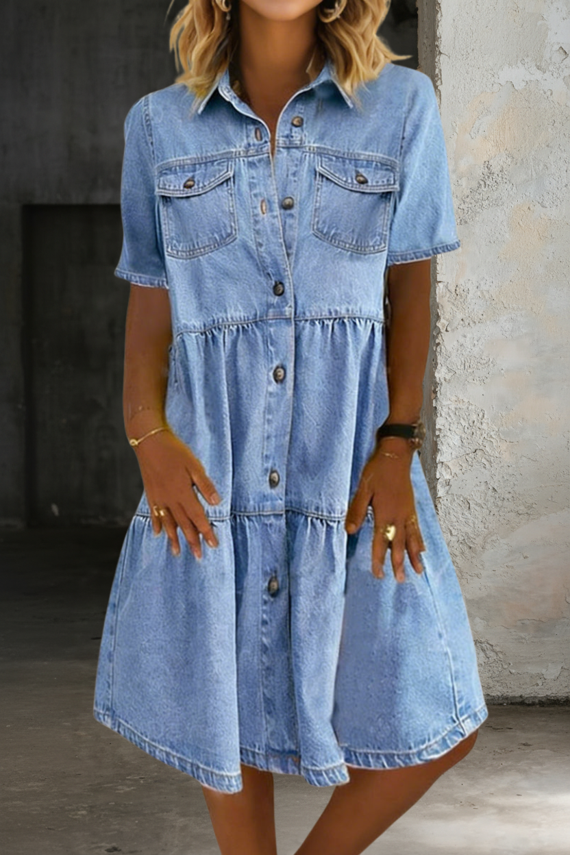 Adelaide | Casual Denim Dress