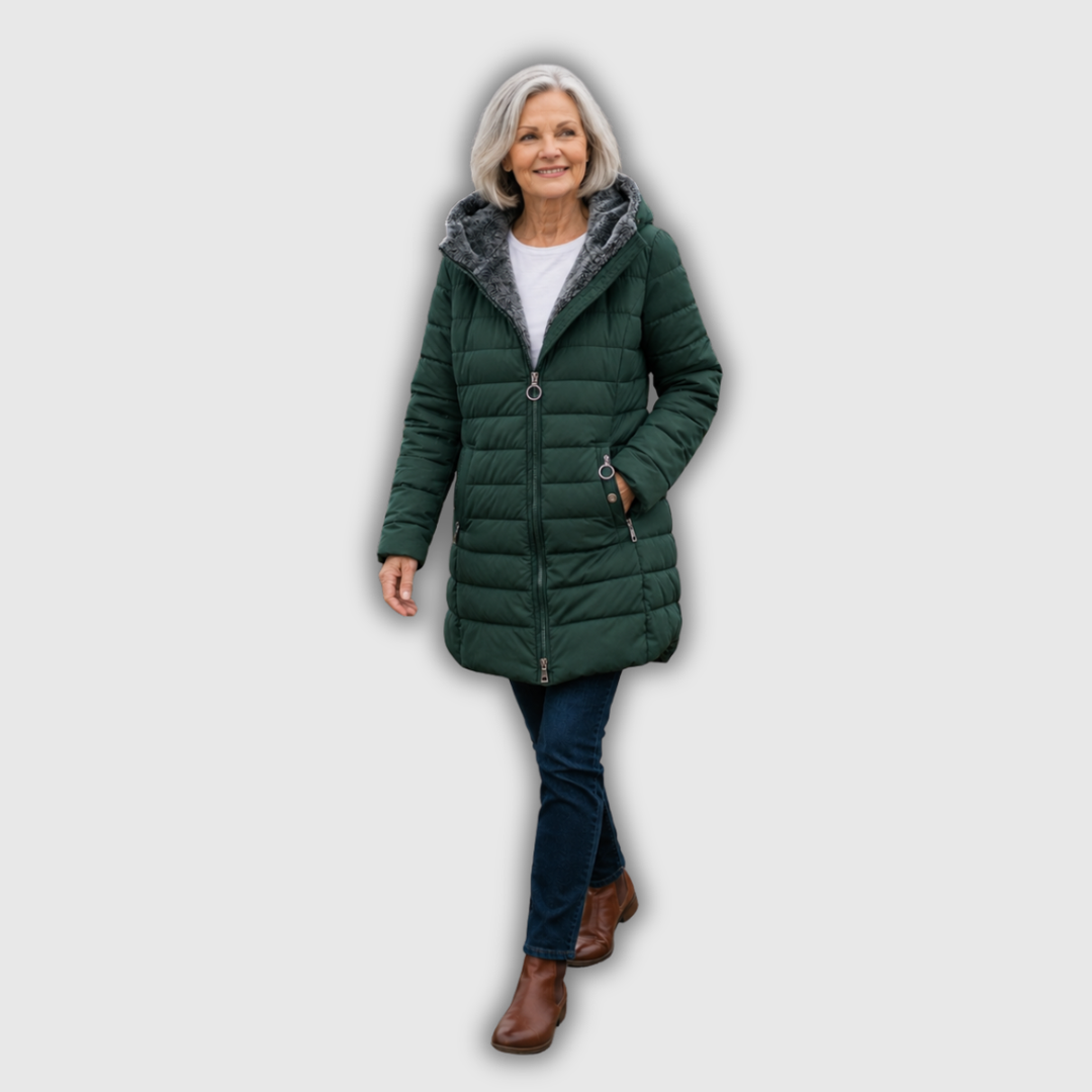 Gemma | Hooded Quilted Winter Coat