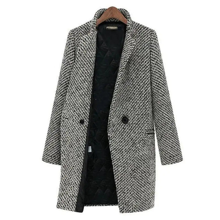 Adriana | Long Fabric Coat