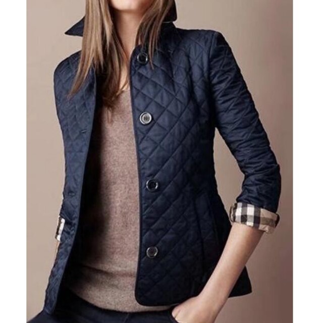 Lidia | Button-Front Quilted Jacket