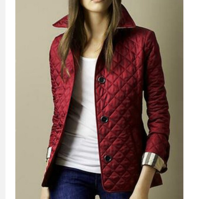 Lidia | Button-Front Quilted Jacket