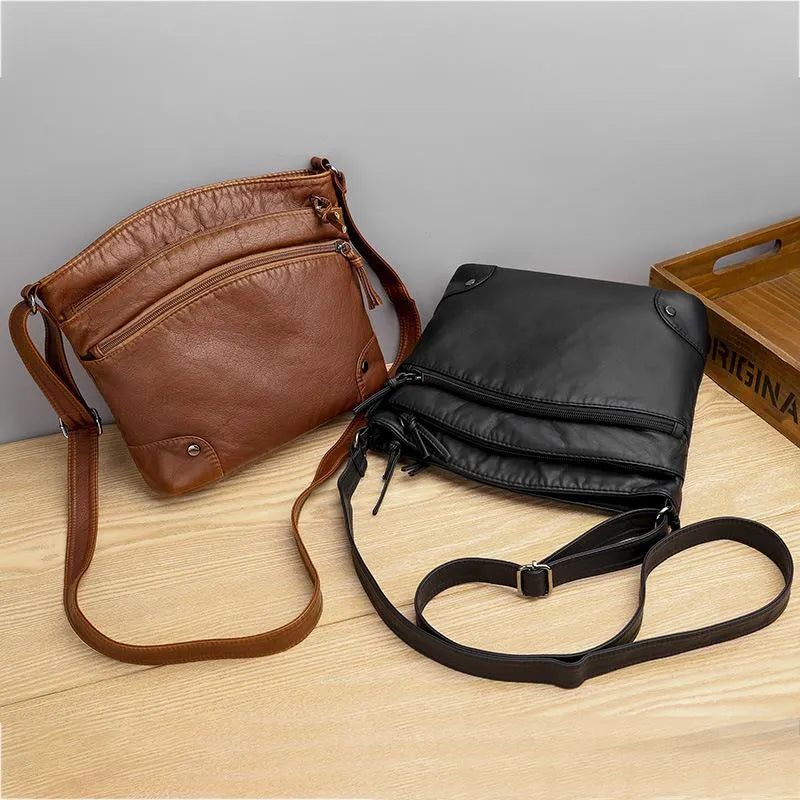 Pierina | Elegant Leather Shoulder Bag