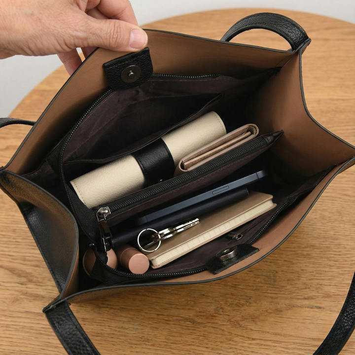 Greta | Elegant Leather Crossbody Bag