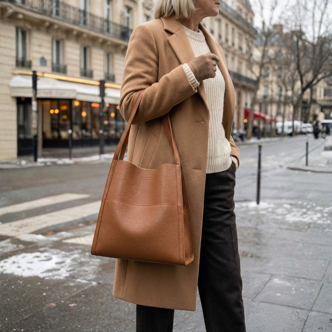 Greta | Elegant Leather Crossbody Bag