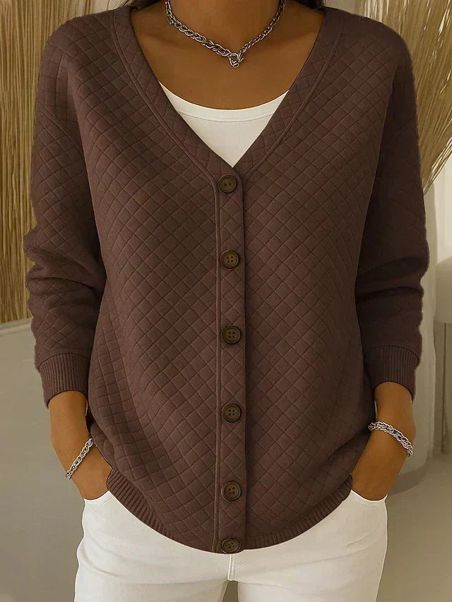 Penelope | Quilted Cardigan