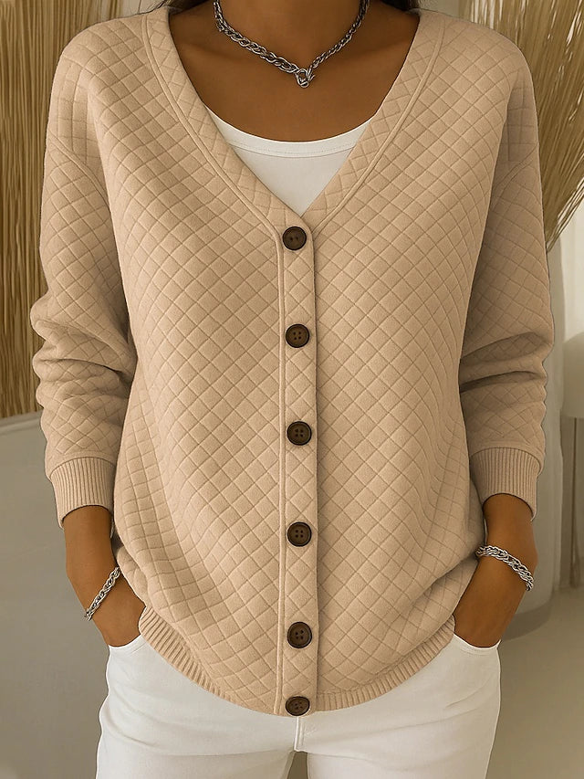 Penelope | Quilted Cardigan