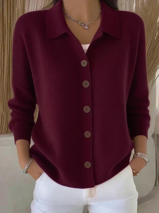 Giulietta | Shawl Collar Button Cardigan