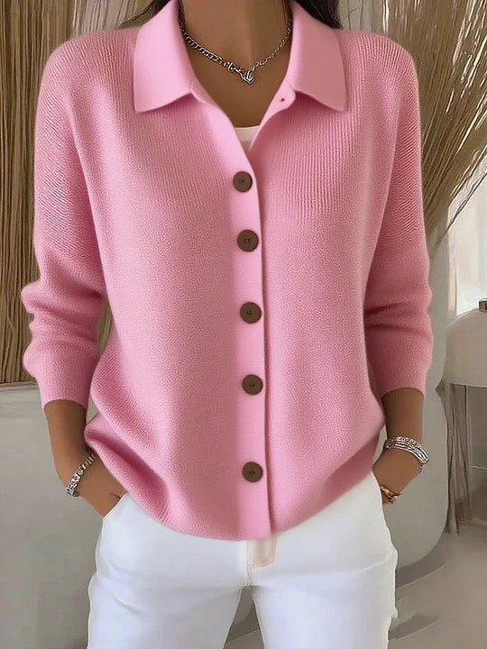 Giulietta | Shawl Collar Button Cardigan