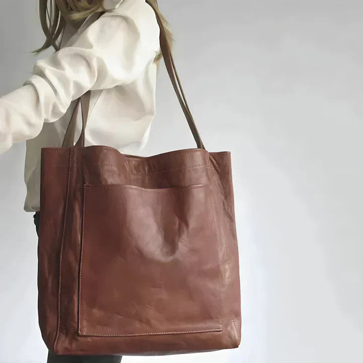 Dafne | Classic Leather Shoulder Bag