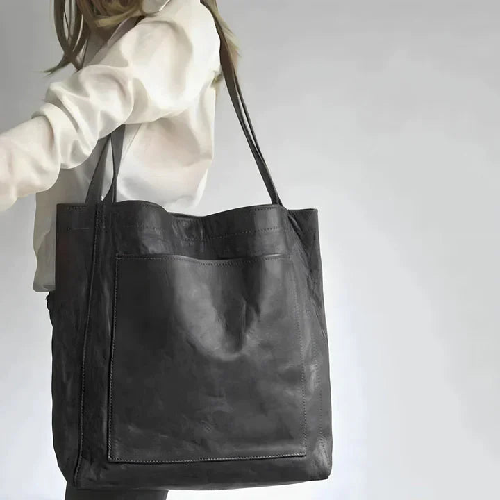 Dafne | Classic Leather Shoulder Bag