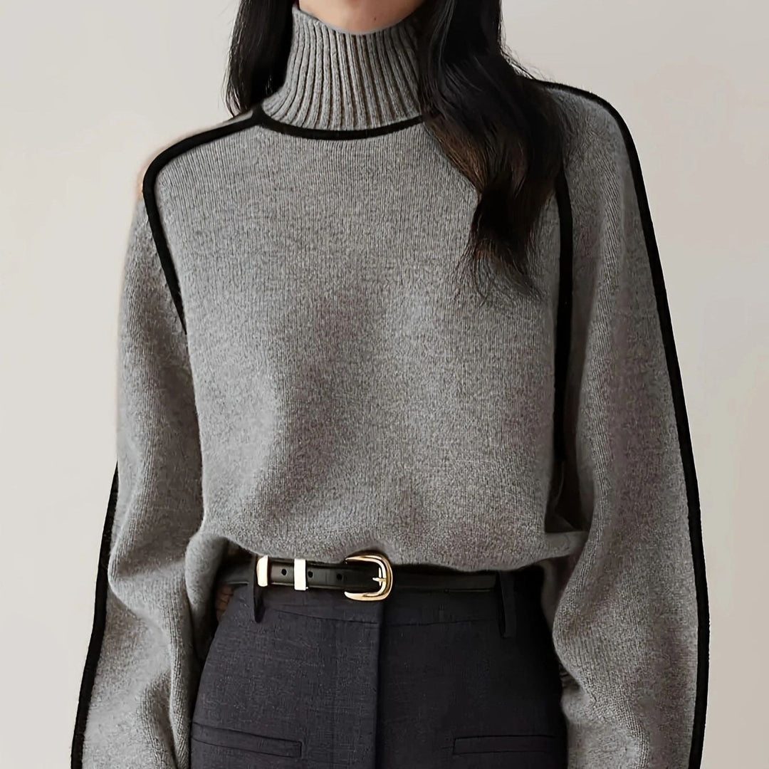 Chiara | Ribbed Turtleneck Sweater