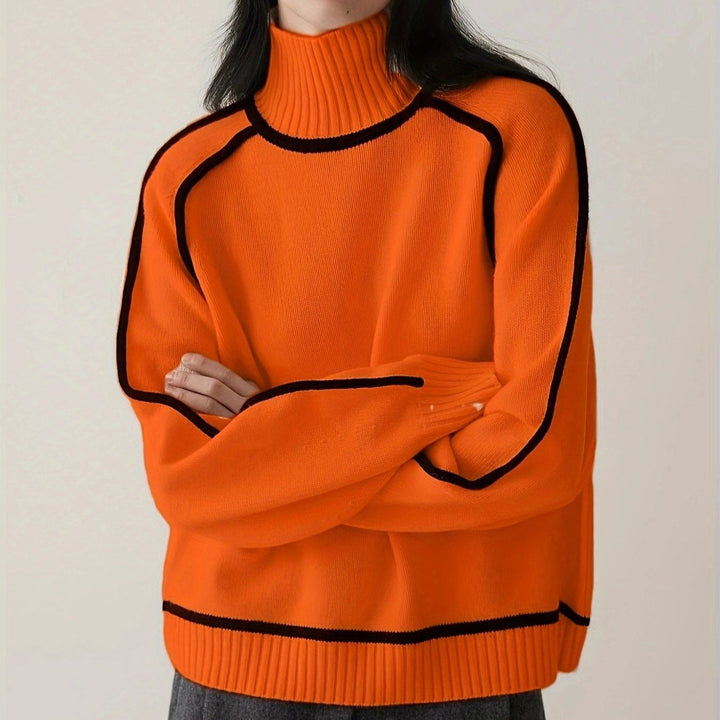 Chiara | Ribbed Turtleneck Sweater