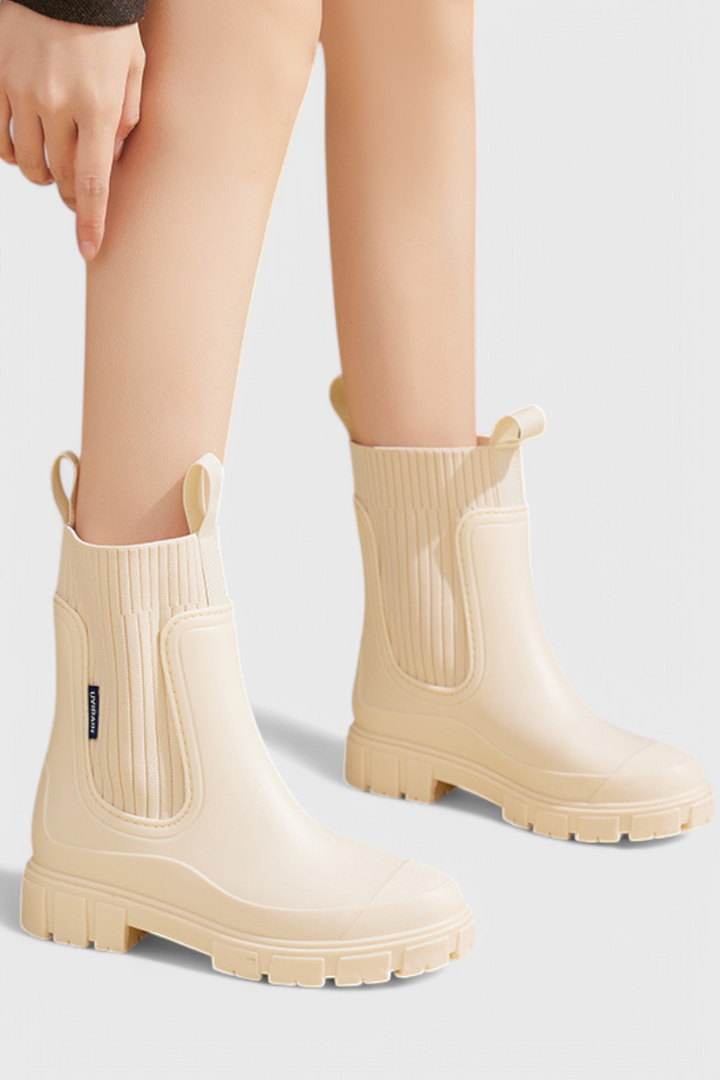 Waterproof Costanza Chelsea Boots with Slip-Resistant Sole