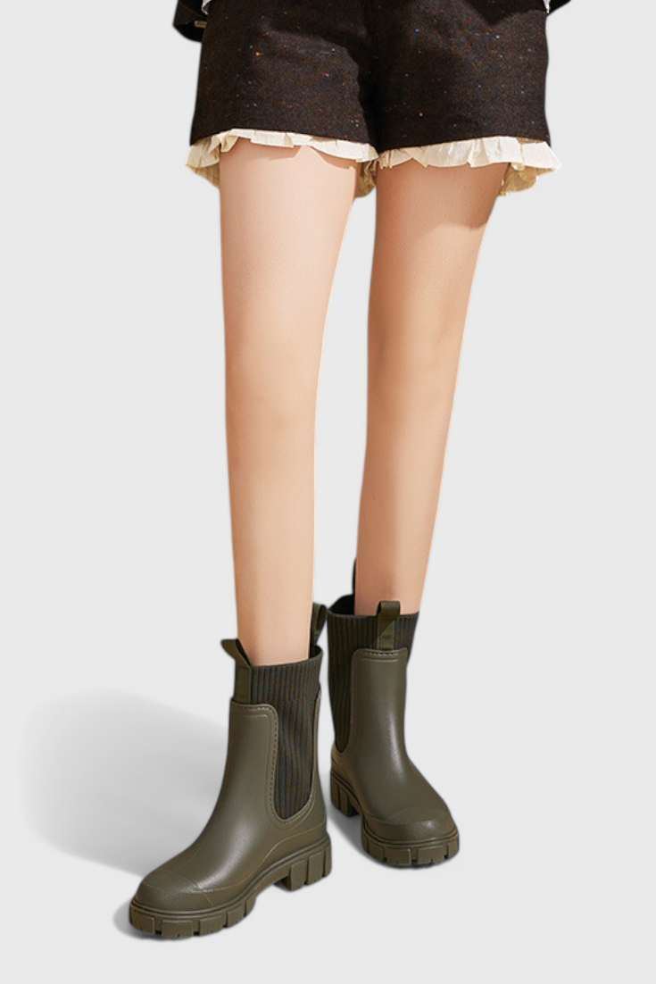 Waterproof Costanza Chelsea Boots with Slip-Resistant Sole