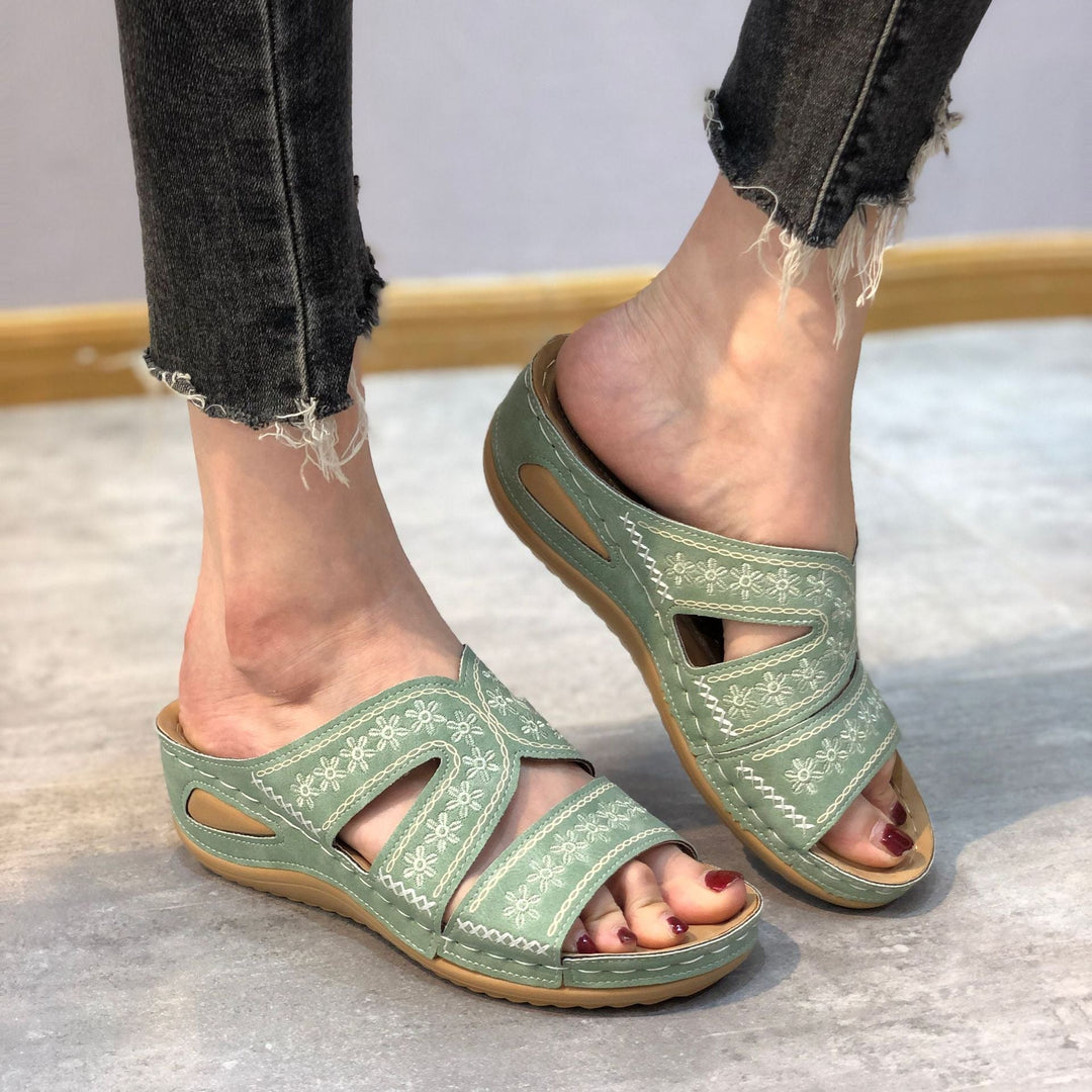 Lucrezia's Orthopedic Sandals for Everyday Comfort