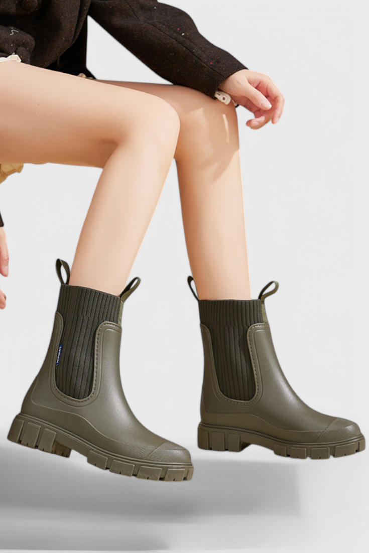 Waterproof Costanza Chelsea Boots with Slip-Resistant Sole