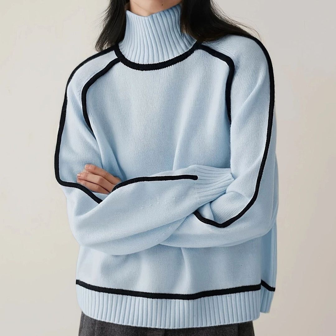 Chiara | Ribbed Turtleneck Sweater