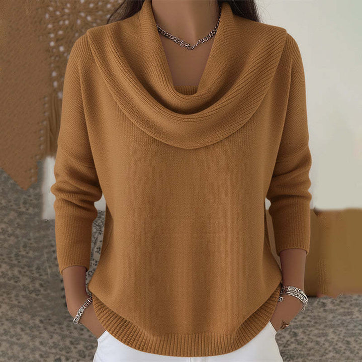 Lavinia | Cowl Neck Sweater