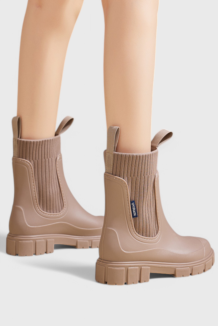 Waterproof Costanza Chelsea Boots with Slip-Resistant Sole