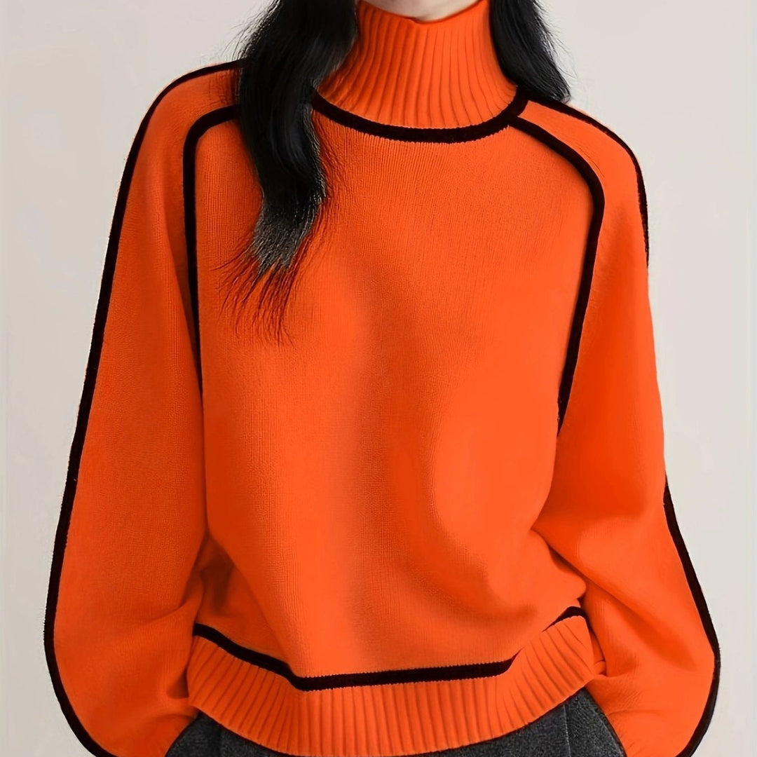 Chiara | Ribbed Turtleneck Sweater