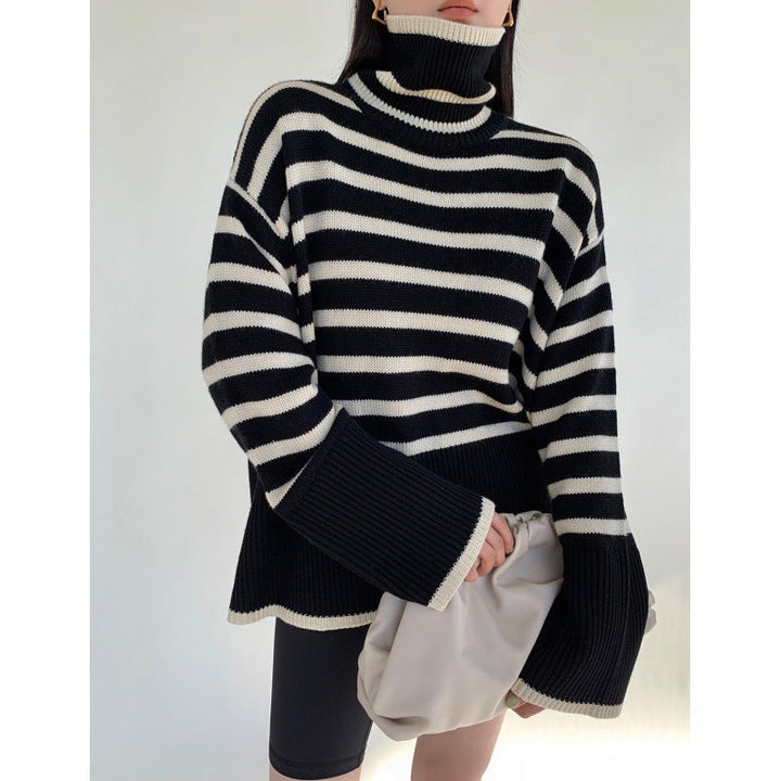 Lucrezia | Cable-Knit Turtleneck Sweater