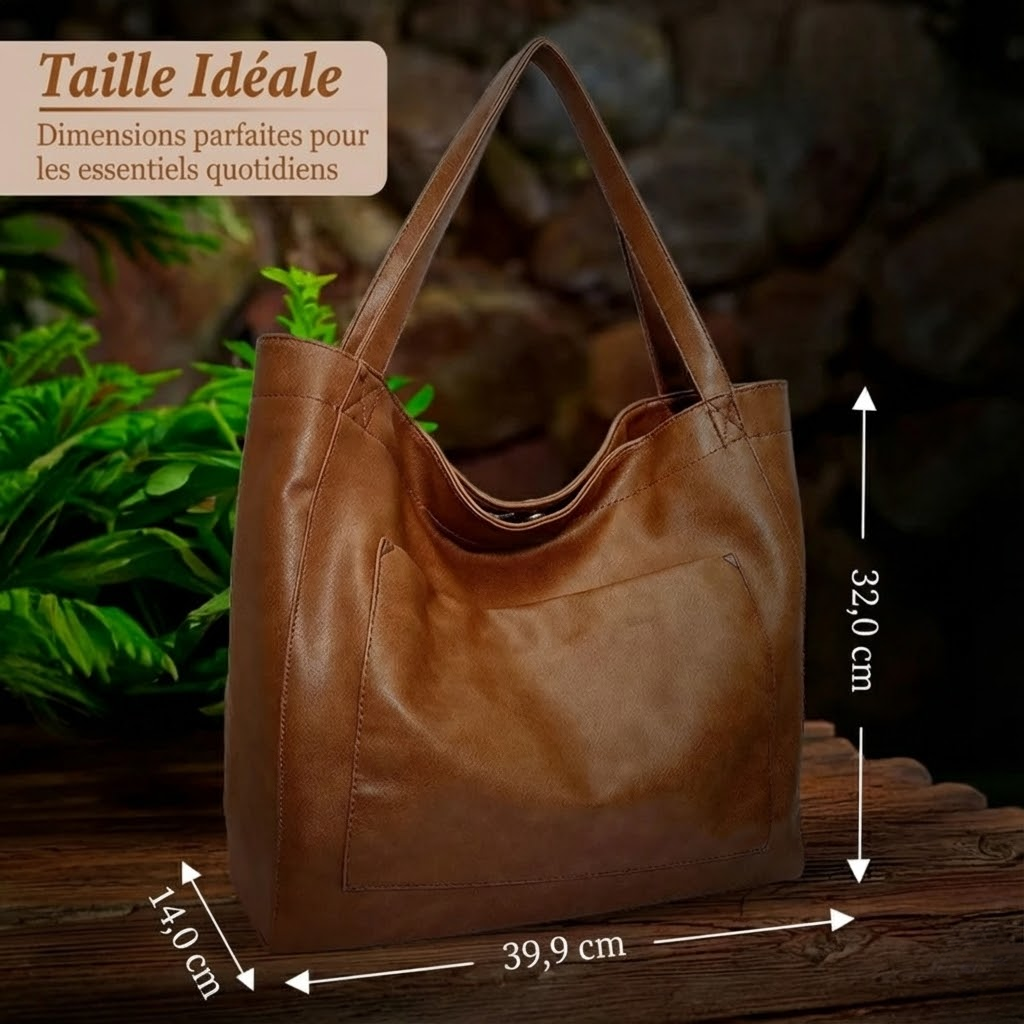 Carmela | Vintage Leather Shoulder Bag
