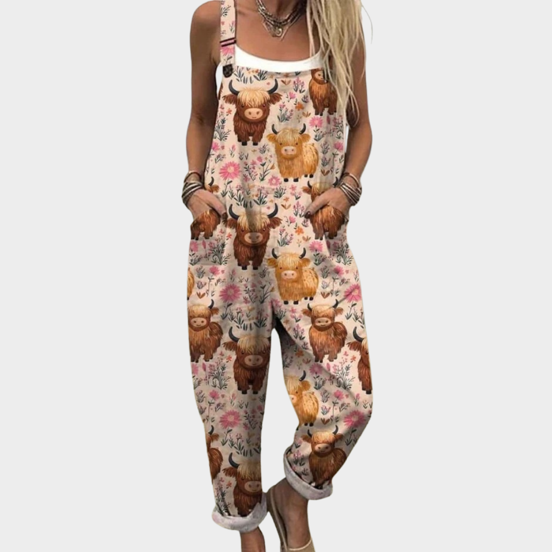 Ottavia - Comfortable printed jumpsuit