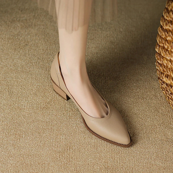 Piera | Mid-Heel Mary Janes