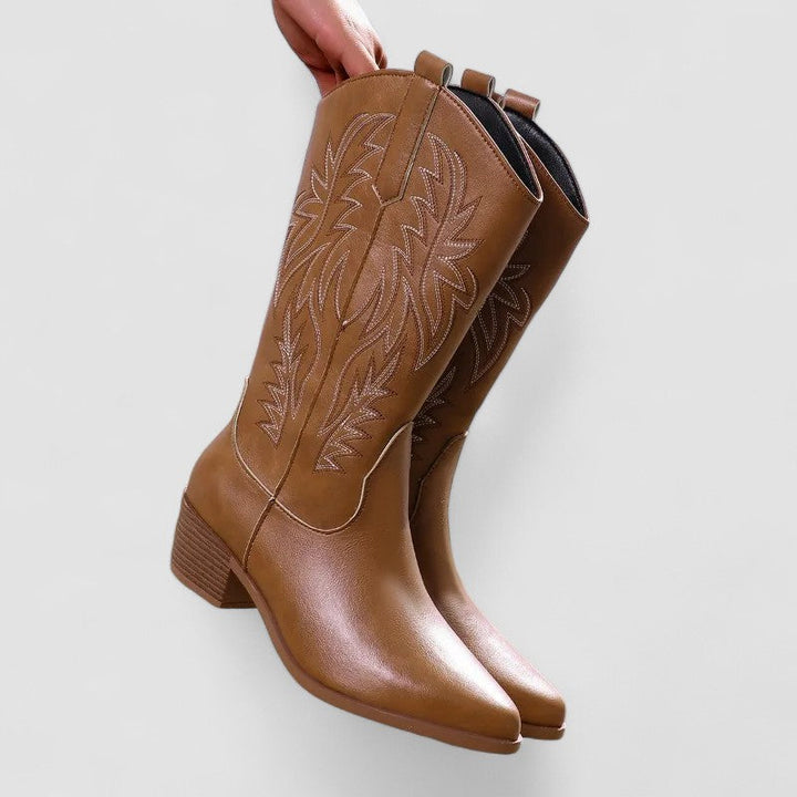 Carla - Orthopedic Western Boots