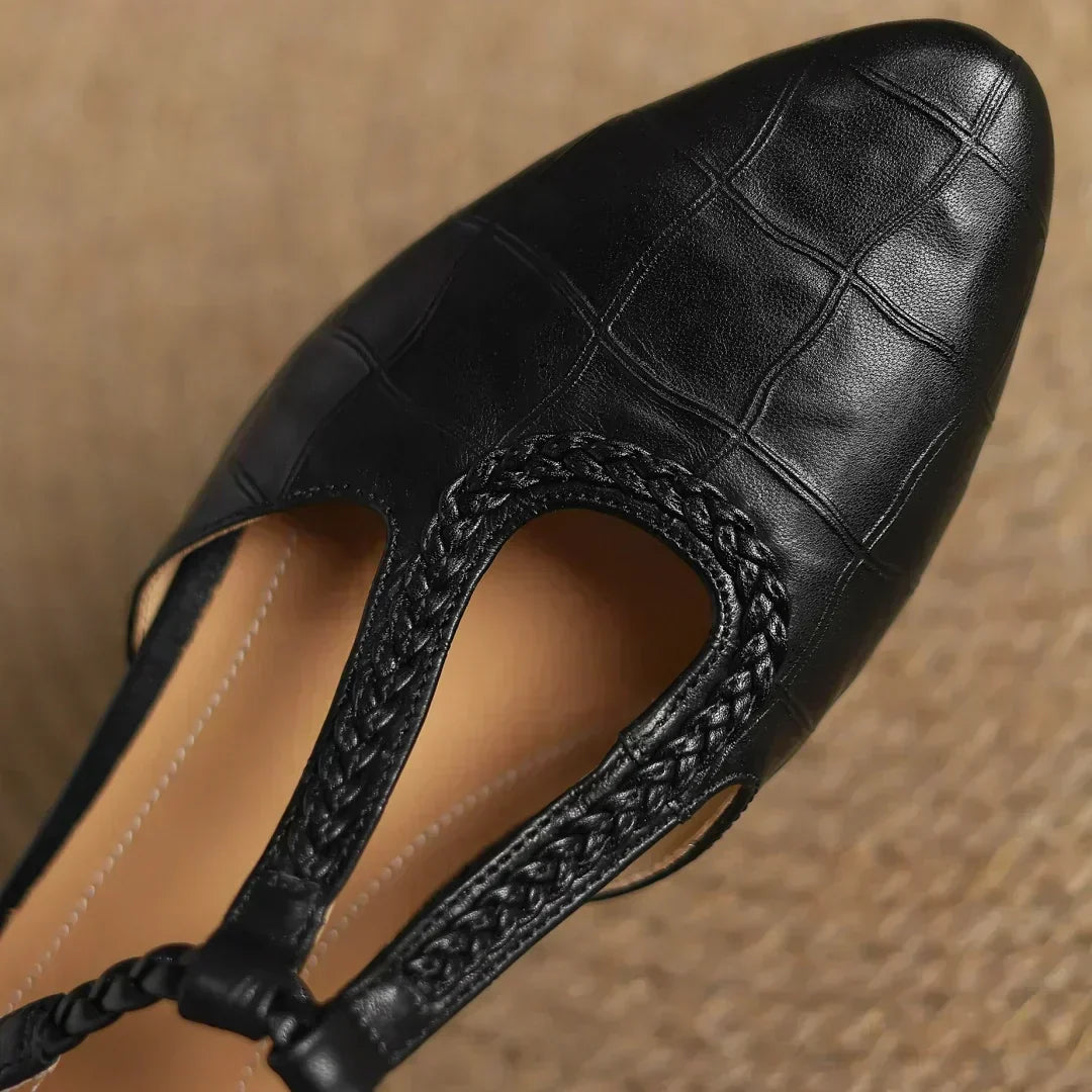 Virginia | Leather Mary Janes