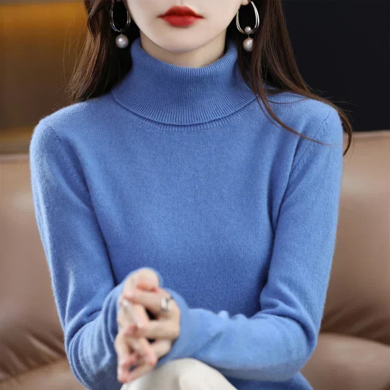 Marta | Cashmere Mock-Neck Sweater