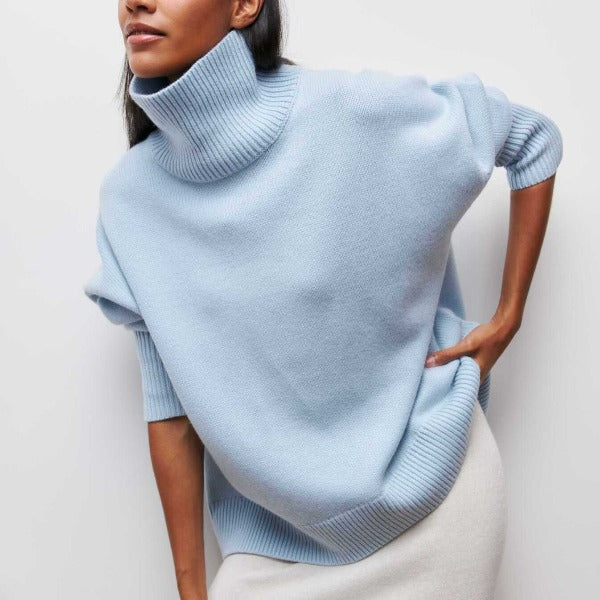 Corinna | Cable-Knit Turtleneck Sweater