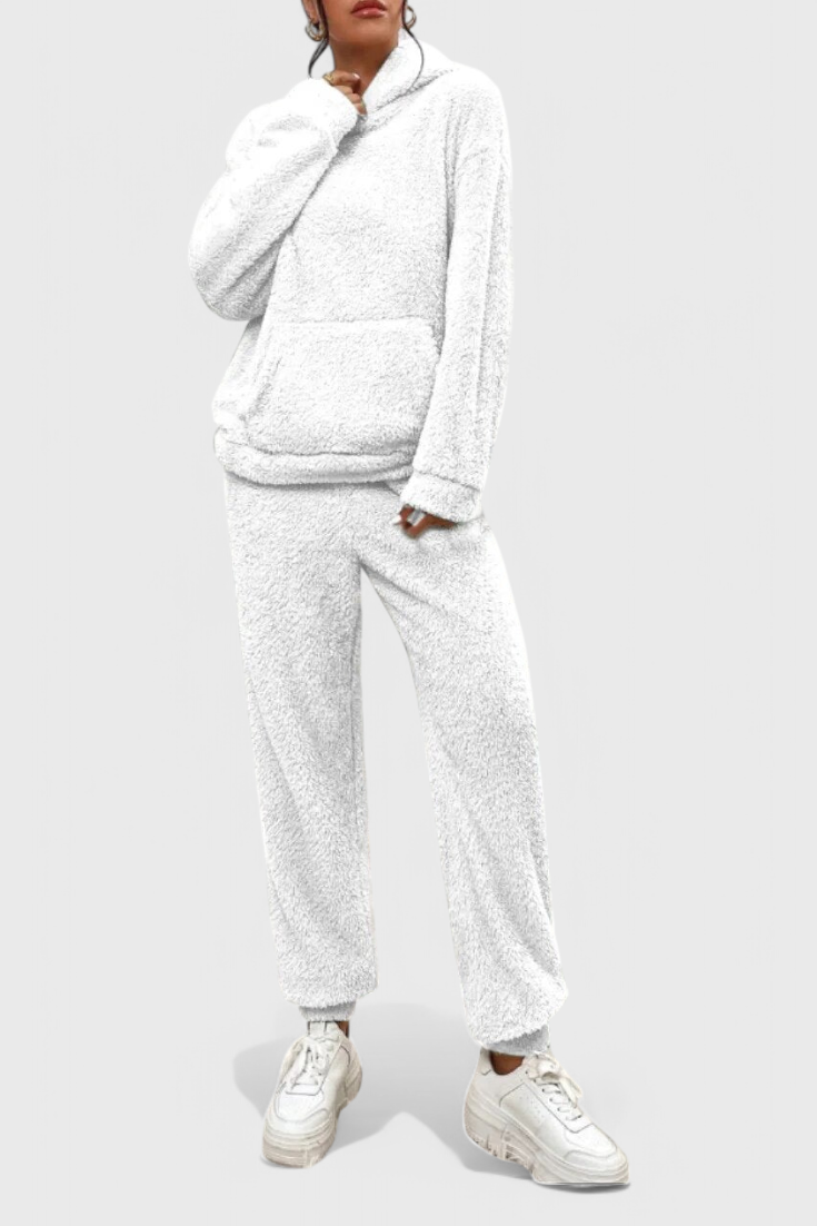 Cozy Diana Two-Piece Set in Luxurious Teddy Fabric