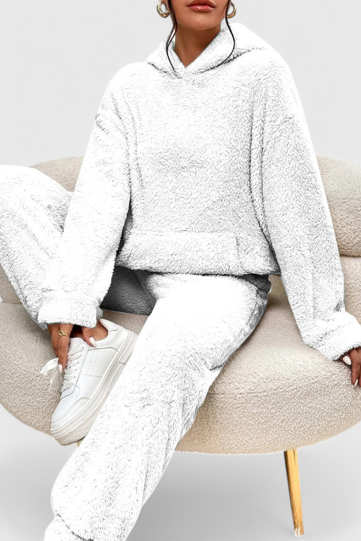Cozy Diana Two-Piece Set in Luxurious Teddy Fabric