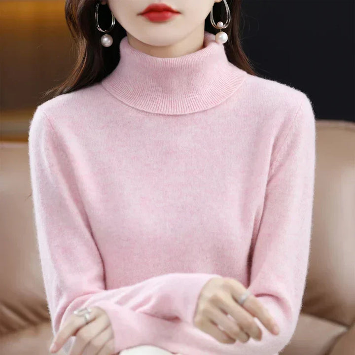Marta | Cashmere Mock-Neck Sweater
