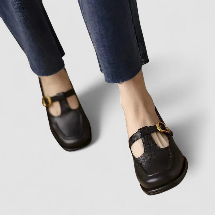 Lidia | Orthopedic T-Strap Mary Janes